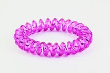 Резинка для волос "Спираль" (фиолетовая)