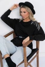 Свитшот Луана (черный) Б12737-5М LT Collection