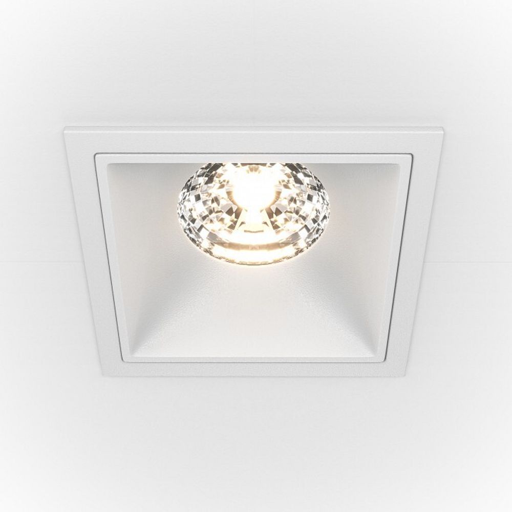 Встраиваемый светильник Maytoni Alfa DL043-01-15W3K-D-SQ-W