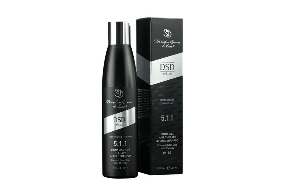 BOTOX HAIR THERAPY DE LUXE SHAMPOO DSD DE LUXE 5.1.1 / Шампунь ботокс терапия № 5.1.1
