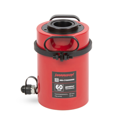 HRH-CY06060050 Домкрат гидравлический с полым штоком, однополостной 60 т, ход 50 мм