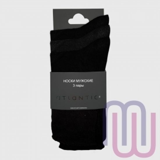Носки мужские (3 пары) ATLANTIC MSB-004