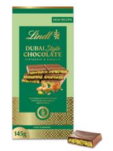 Дубайский шоколад Lindt с фисташкой и кадаиф 145 г