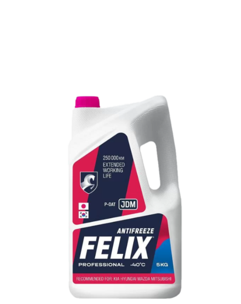 Антифриз felix JDM Pink G-12++ (40) розовый 5 кг