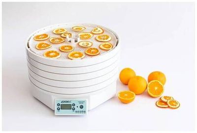 Сушилка для овощей и фруктов Ezidri Ultra FD1000 DIGITAL/ Дегидратор для фруктов и овощей + поддоны (х7) + сетчатый лист (х7) + лист для пастилы (х7)