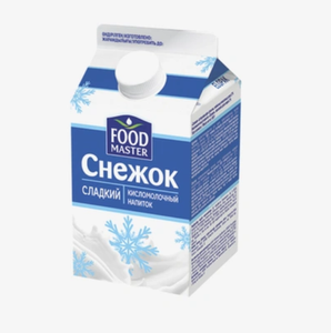 Напиток кисломолочный Фуд Мастер снежок 2% 450 г