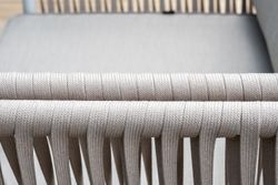 "Касабланка" лаунж-зона плетеная из роупа 4-местная, цвет бежевый