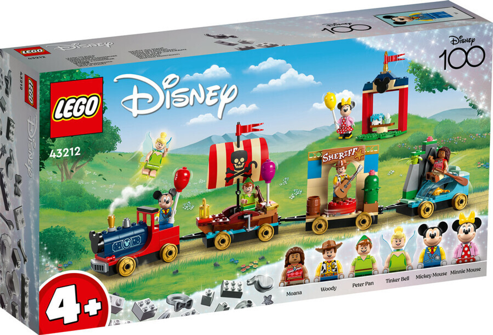 Конструктор LEGO Disney 43212 Праздничный поезд Диснея