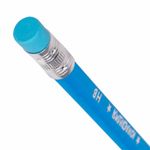 Набор ЮНЛАНДИЯ "Неончики", 8 карандашей чернографитных HB + 2 ластика, блистер, 181783