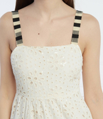 платье leah Desigual - кремовый(22SWVW05)