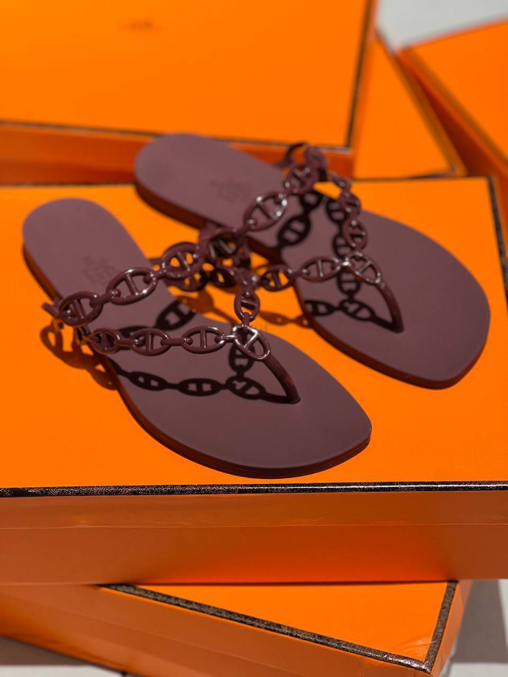 Шлепанцы Hermes