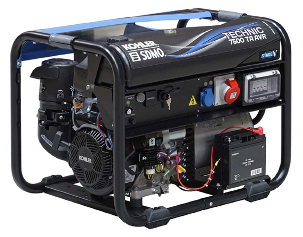 Бензиновый генератор SDMO TECHNIC 7500 TA AVR C5 с АВР