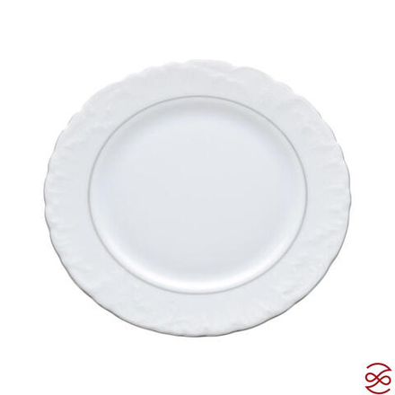 Набор плоских тарелок 21 см Repast Rococo с платин.полос. ( 6 шт)
