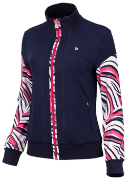 Женская теннисная куртка Fila US Open Yara Jacket - Blue