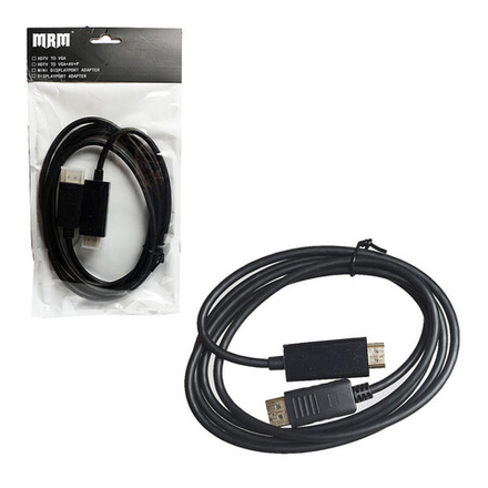 Адаптер DisplayPort-M to HDMI-M H99 (черный) 1.8м