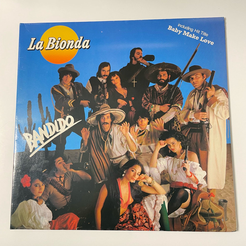 Винтажная виниловая пластинка LP La Bionda Bandido (Германия 1979)