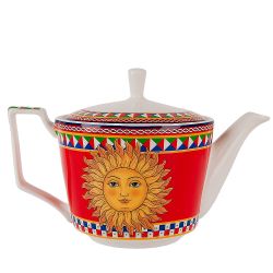 Чайник "Sicilia Sole" v=650мл (фарфор) (подарочная упаковка)