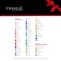 Стразы CR Crystal AB SS20 холодной фиксации