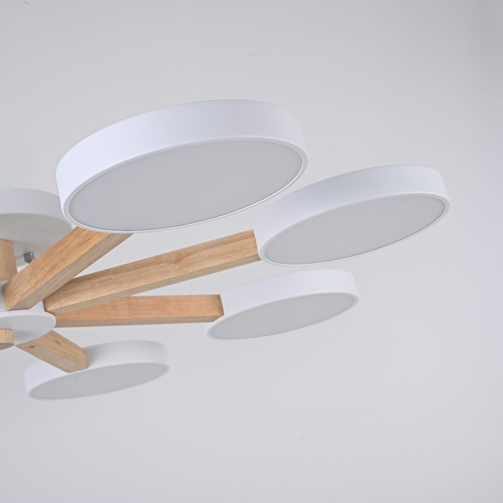 Потолочная Люстра Turna 8 White By Imperiumloft