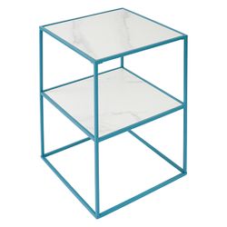 Столик приставной Mayen, 38х38 см, бирюзовый