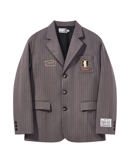 Блейзер HARSHandCRUEL "HACR Academy" Striped Blazer