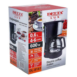 Кофеварка DELTA LUX DL-8161