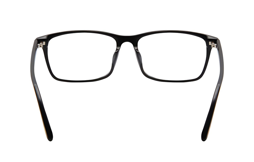TF Plate Frame Square Functional Glasses Unisex Black
