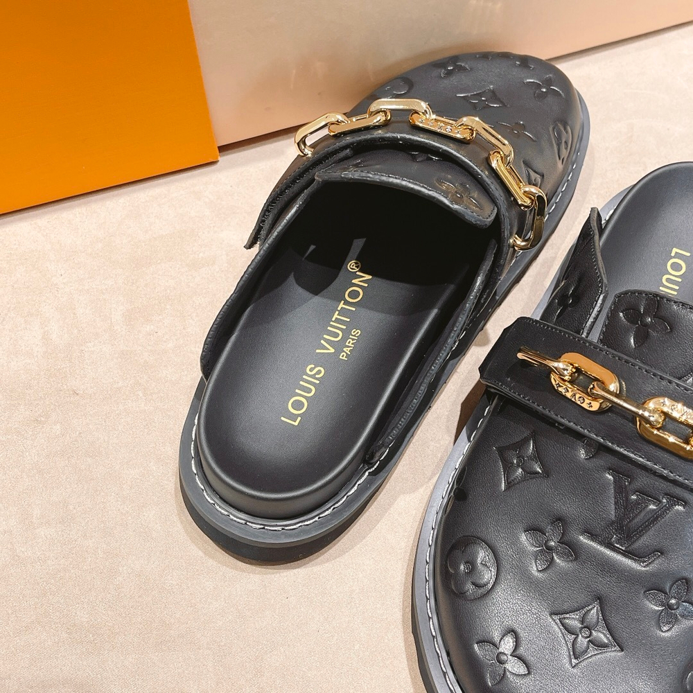 Louis Vuitton Cosy Flat Comfort Clogs