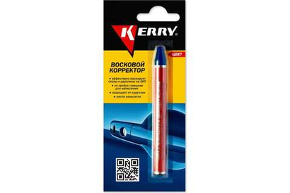 яяВосковой корректор сколов Kerry красный (6г)