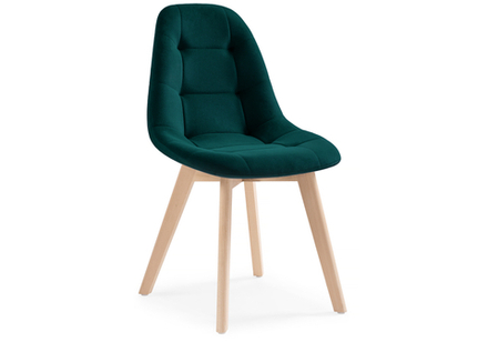 Деревянный стул Filip green / wood