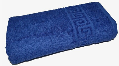 Полотенце махровое Бухара 380г/м2 синий