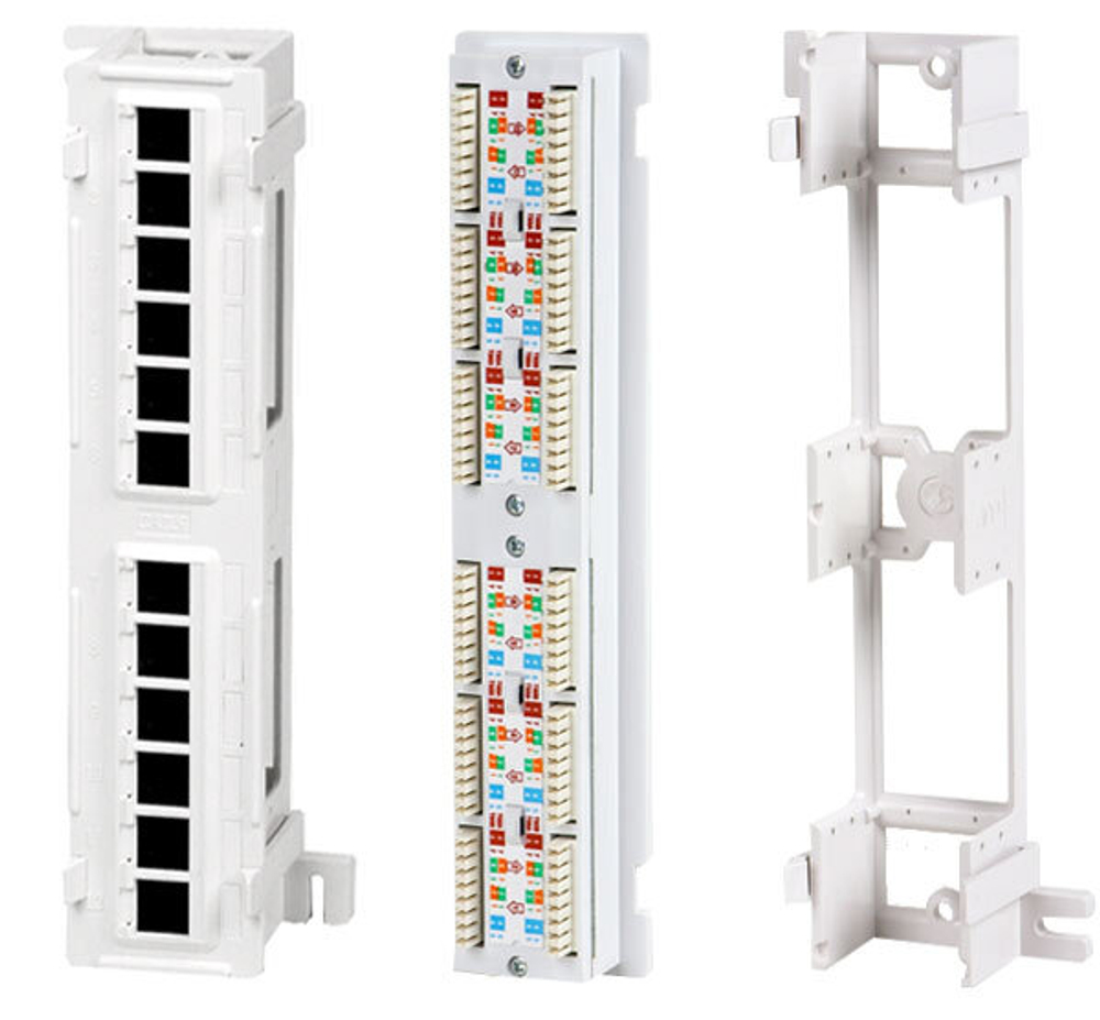 Патч-панель  Hyperline PPW-12-8P8C-C5e