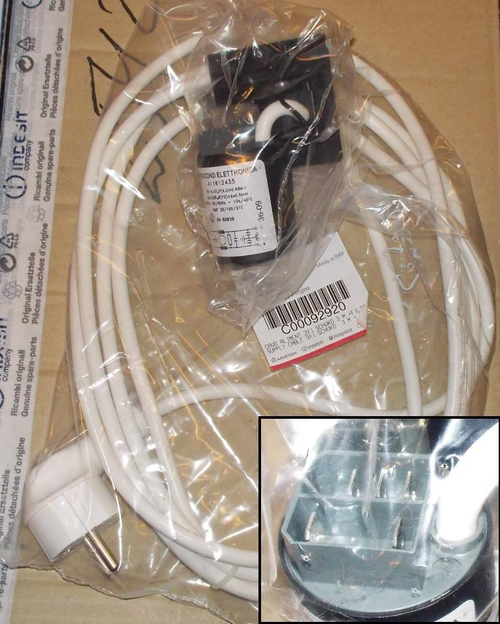 Фильтр сетевой с кабелем Whirlpool, Indesit и др.