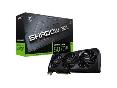 Видеокарта MSI Nvidia GeForce RTX 5070 Ti SHADOW [RTX 5070 Ti 16G SHADOW 3X]