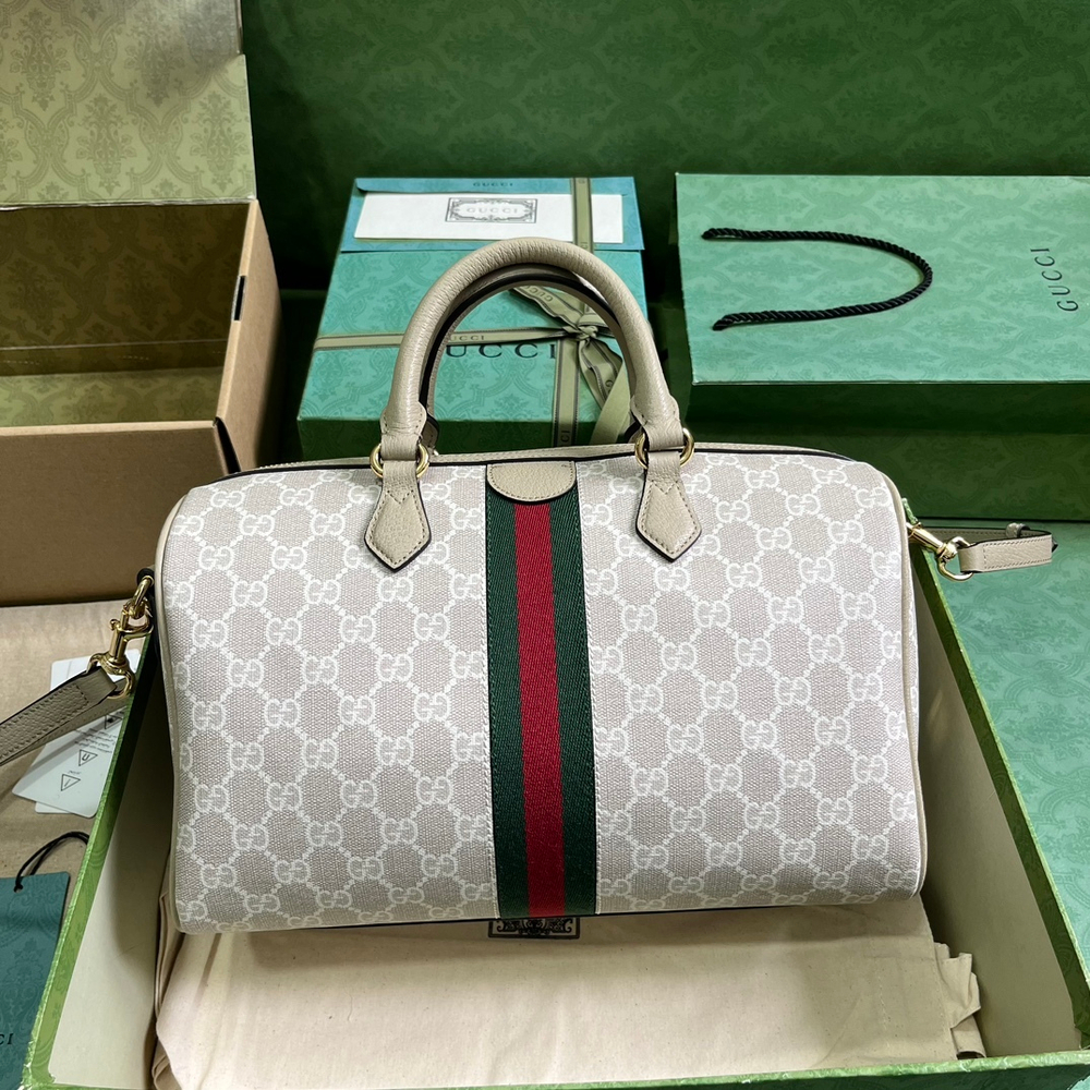 Gucci Ophidia GG Medium Top Handle Bag