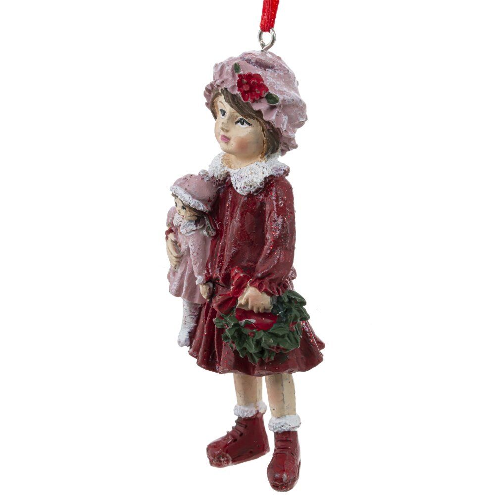 GAEM Изделие декоративное подвесное "Девочка/Мальчик", L5 W3 H11 см, 4в.