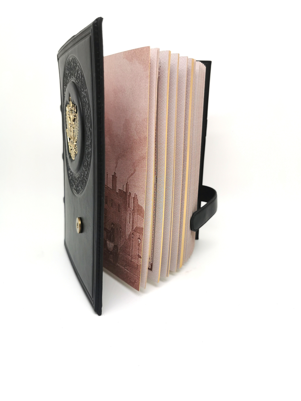 Ежедневник А5 «Империя 1». Цвет черный