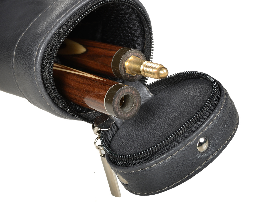 Тубус на 1 кий Меркури-PRO с карманом (серый)