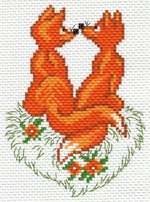 "Ля мур"-1607 канва с рисунком