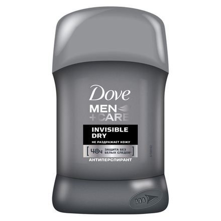 Dove Men Care Део стик Экстразащита Без белых следов 50 г
