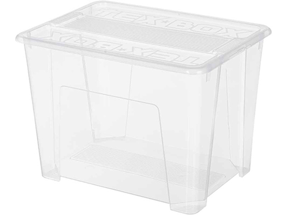 Ящик TEX BOX 380х280х272, объем 21, прозрачный, код:29342
