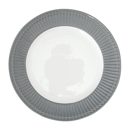 Тарелка Alice stone grey, 27 см