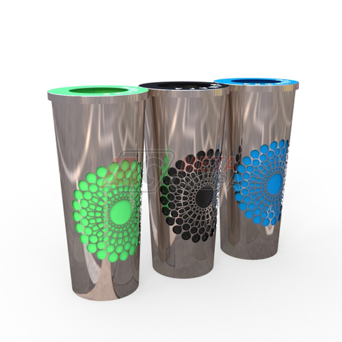 Урна Дубаи для раздельного сбора мусора