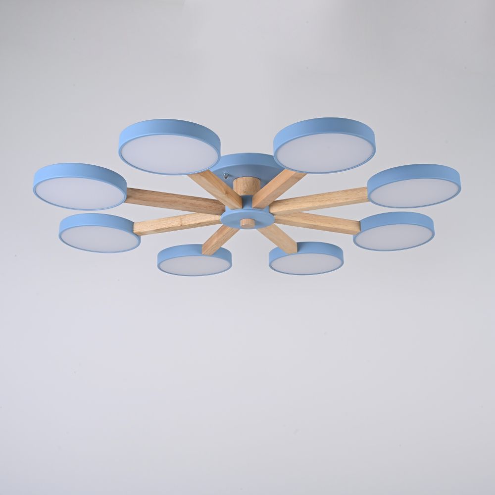 Потолочная Люстра Turna 8 Blue By Imperiumloft