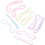 Резинки для волос детские силиконовые 200шт «ФРАТТИ БУМ», Машенька с Котиком, 17*9.5см