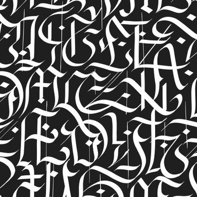 Готика на черном