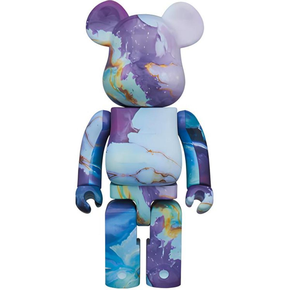 Дизайнерские игрушки BE@RBRICK 400% marble 28cm, 4530956592930