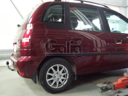Фаркоп оцинкованный Galia H043A для Hyundai Matrix 2001-2008(паспорт и сертификат в комплекте)(без электрики)