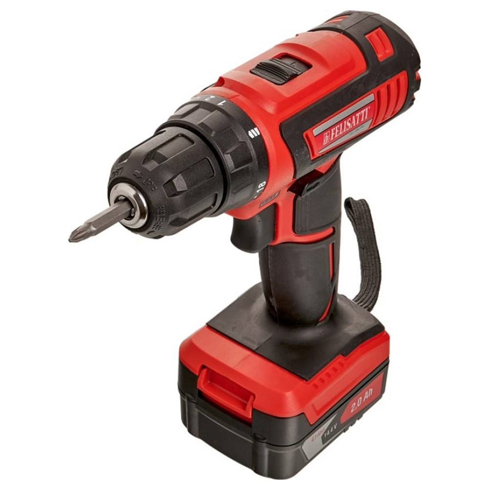 Дрель-шуруповерт аккумуляторная Felisatti ДА-10/14.4Л3 164.5.2.00