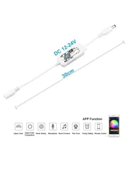 Умный WIFI диммер-контроллер для светодиодной ленты для Алисы 12-24V голосовое управление светом